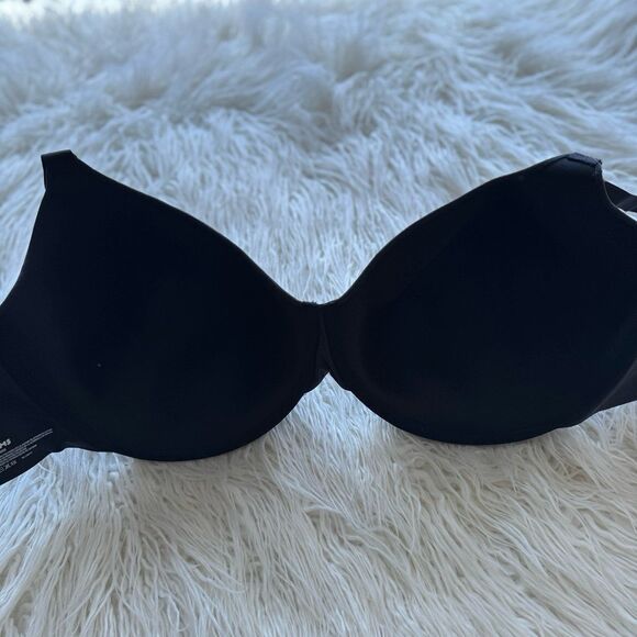 Skims Fits Everybody T-Shirt Bra Onyx Size 44DDD - Picture 5 of 7